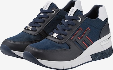 TOM TAILOR Sneakers laag in Blauw