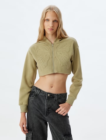 Koton Sweat jacket in Green