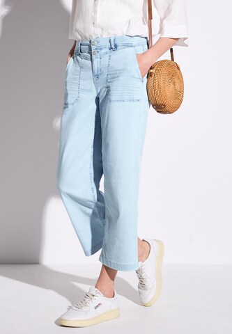 STREET ONE Loose fit Jeans in Blue: front