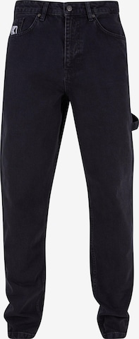 Karl Kani Tapered Jeans in Black: front