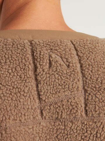 CHASIN' Strickjacke 'Karo' in Beige