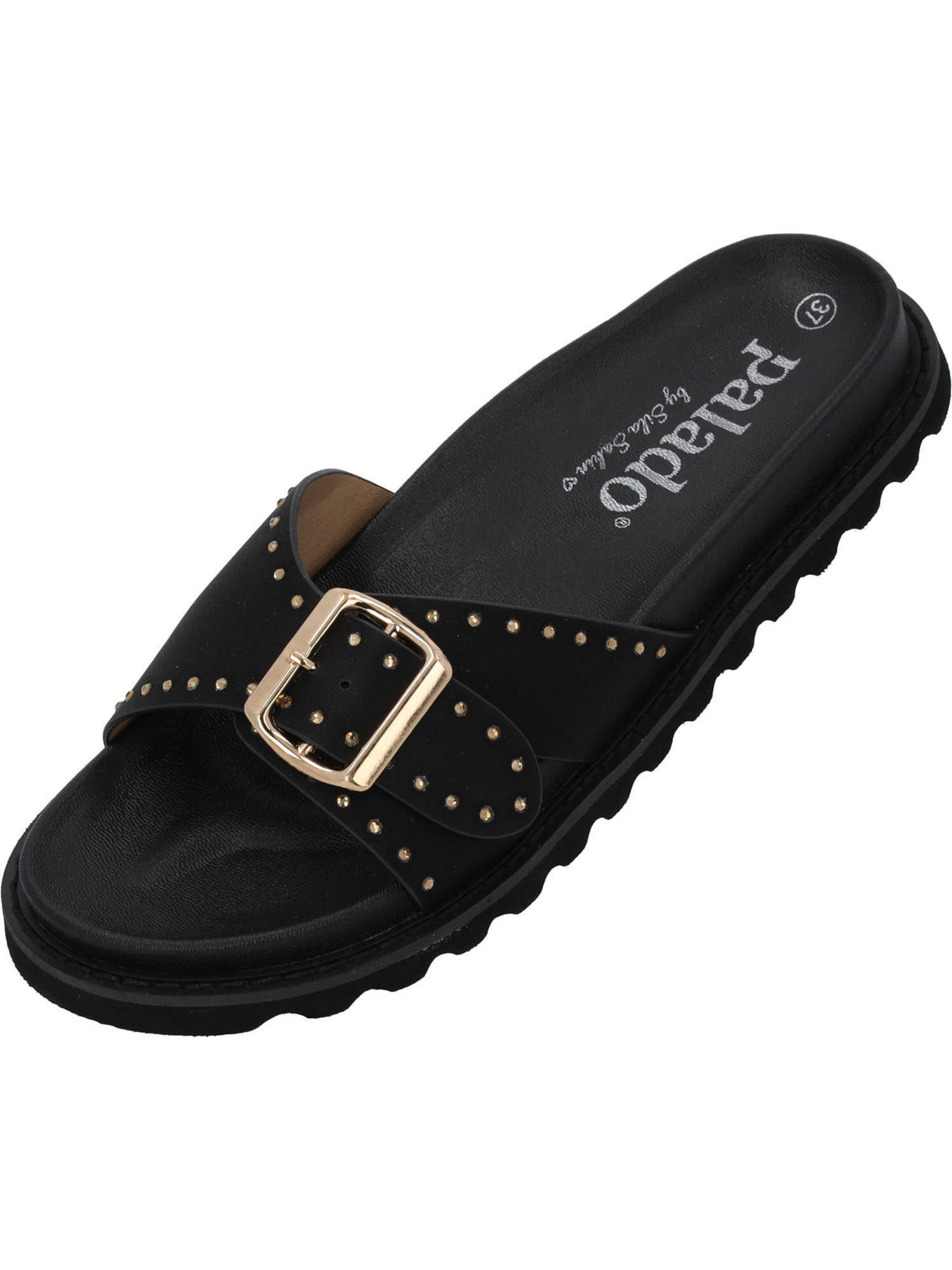 Palado by Sila Sahin Чехли 'Cirlo' в черно: отпред