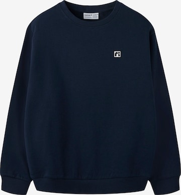 NAME IT Sweatshirt 'NKMFLO' in Blue: front