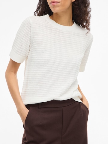 Pull-over 'VILOLLO' VILA en blanc