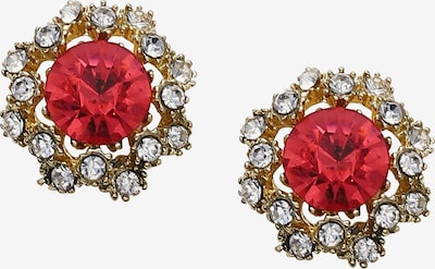 Auskarai 'Shulammite' iš SOHI, spalva – Auksas / raudona / skaidri spalva, Prekių apžvalga