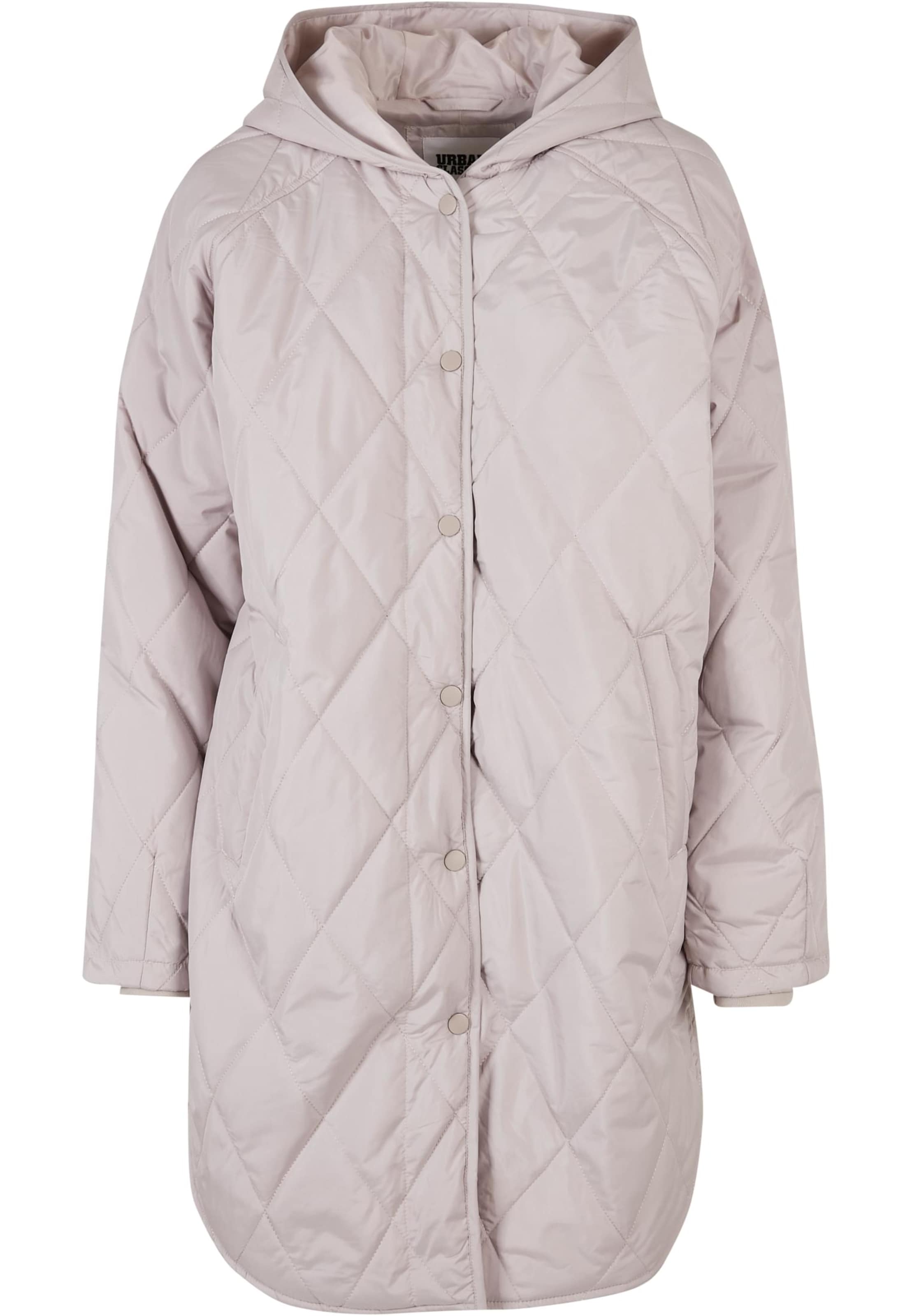 Manteau mi-saison Urban Classics en gris : devant