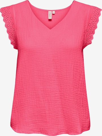 ONLY Bluse 'THYRA' i pink: forside