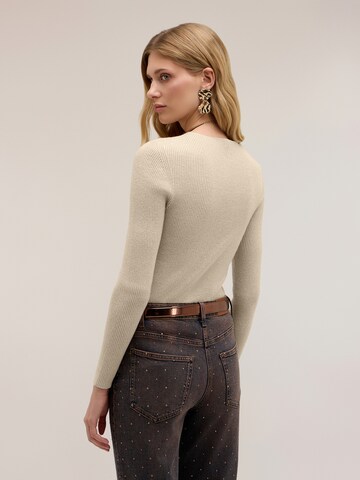 MOTIVI Sweater in Beige