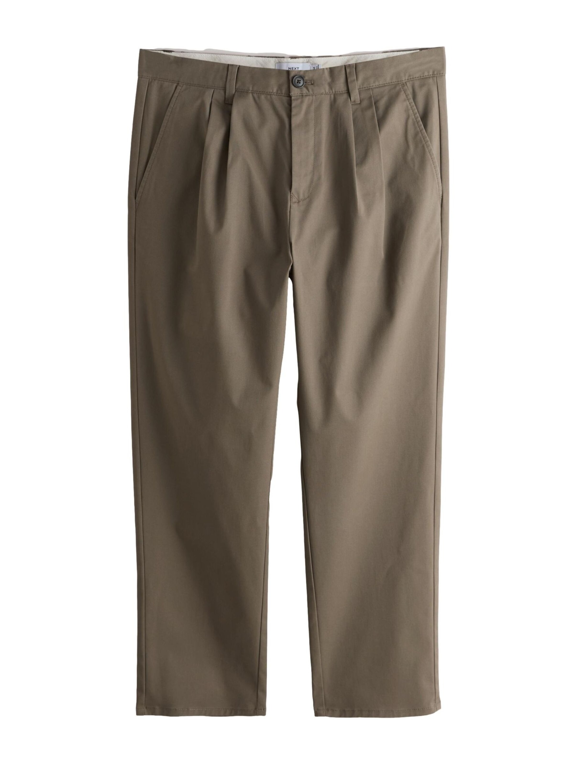 Next Bandplooibroek in Bruin: voorkant