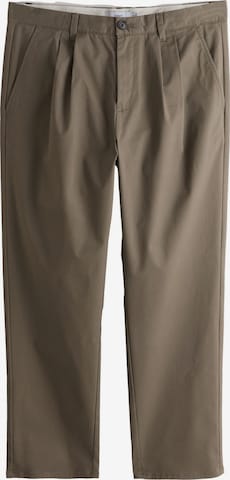 Pantalon à pince Next en marron : devant