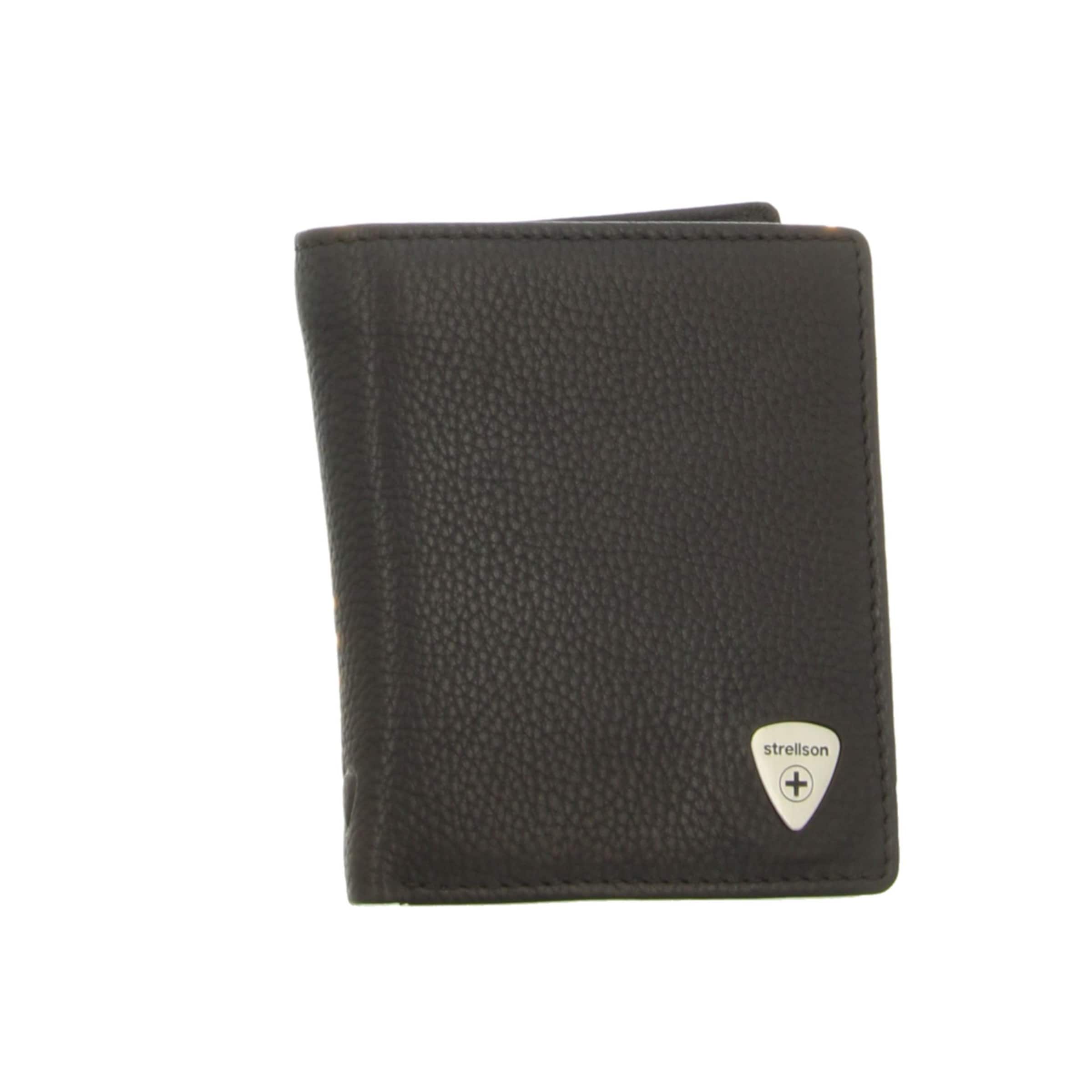 STRELLSON Wallet in Black: front
