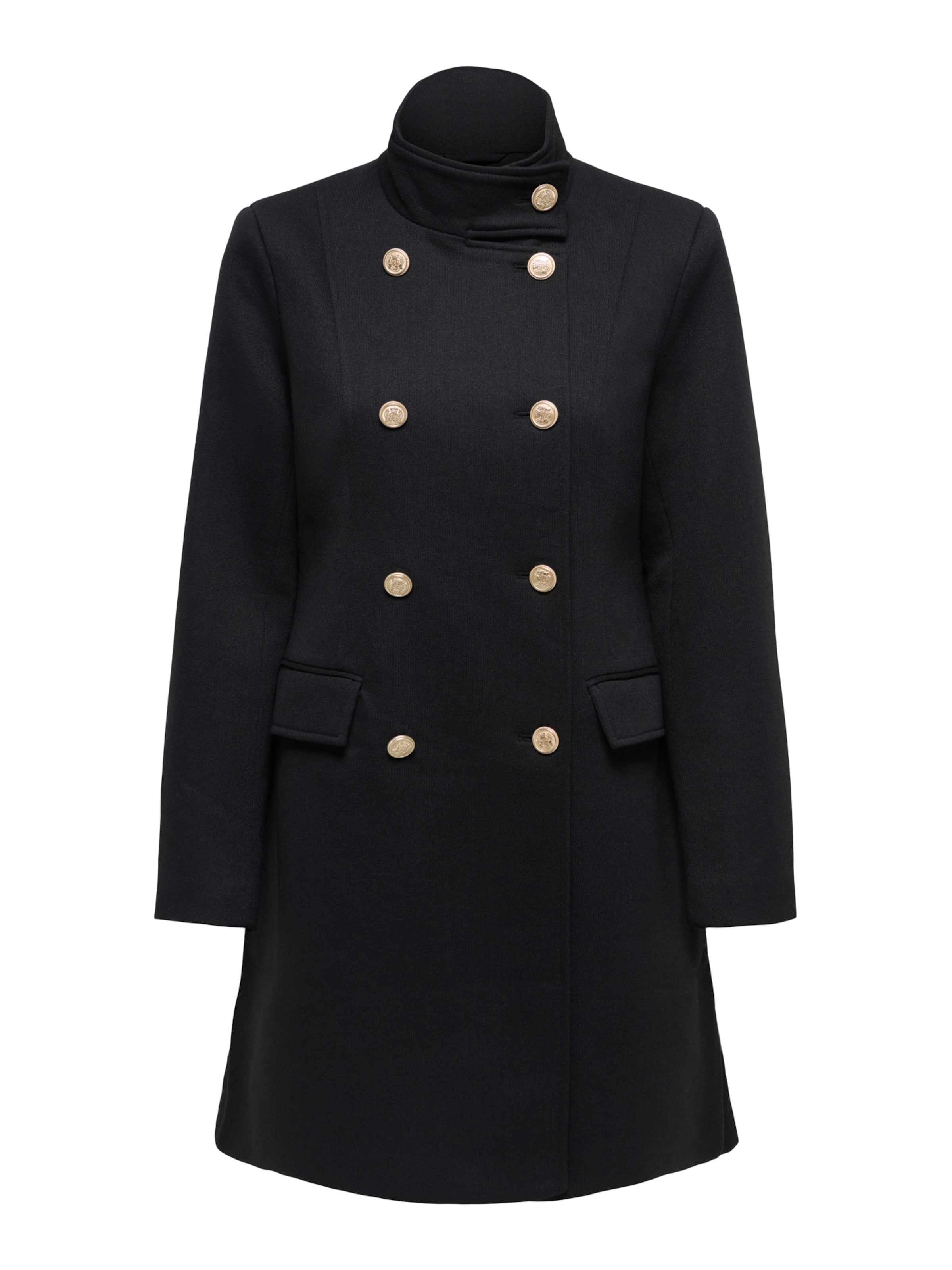 ONLY - Sobretudo meia-estação 'ONLSEDONA' em preto: frente