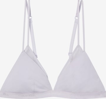 Soutien-gorge Calvin Klein en violet : devant