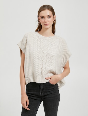Koton Oversized sweater in Beige: front