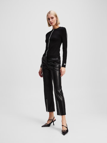 Flared Pantaloni di Karl Lagerfeld in nero