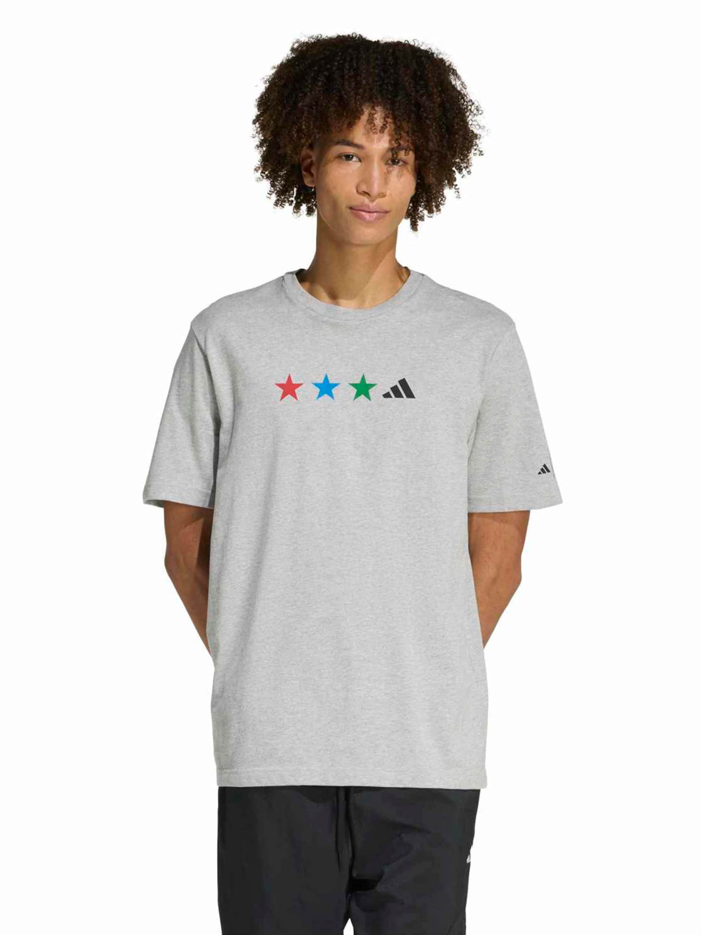 ADIDAS SPORTSWEAR Performance shirt in Grey: front