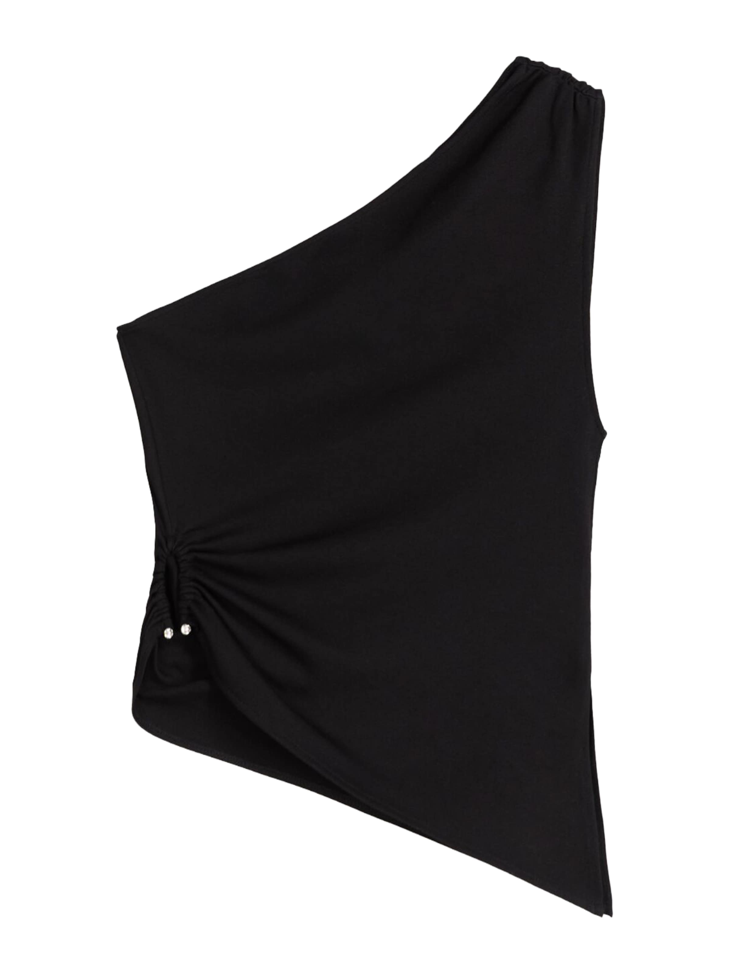 BershkaTop - crna boja: prednji dio