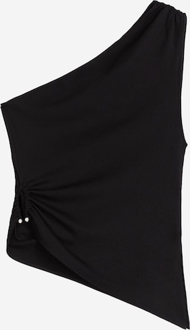 Bershka Toppi värissä musta: etupuoli