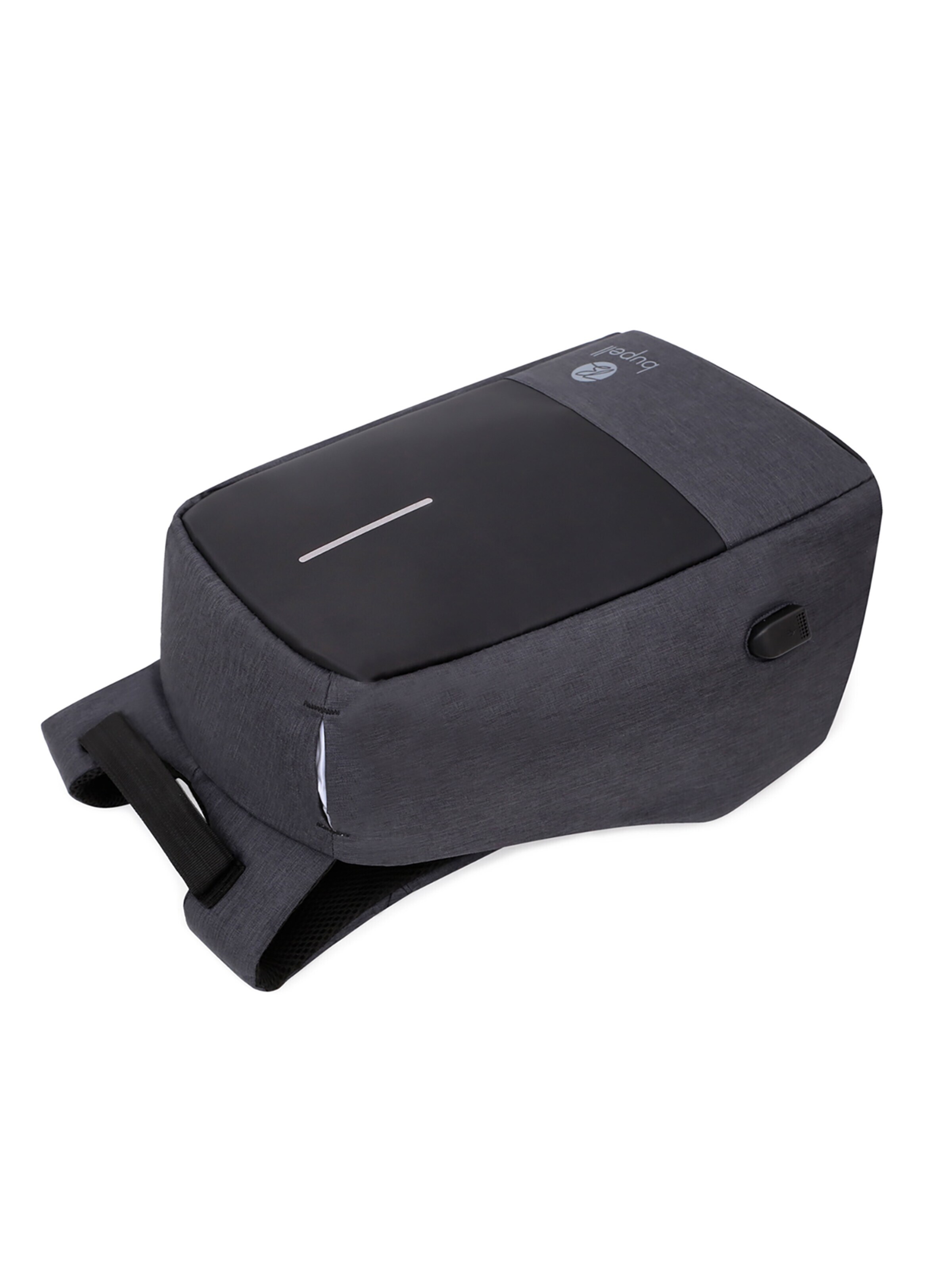 bupell Backpack 'Laptop & Anti-Diebstahl' in Black