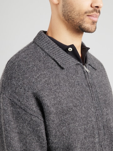 JACK & JONES Gebreid vest 'JPRCCFOX' in Grijs