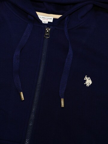 Veste de survêtement U.S. POLO ASSN. en bleu