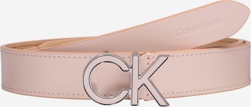 Calvin Klein Gürtel in Pink: predná strana