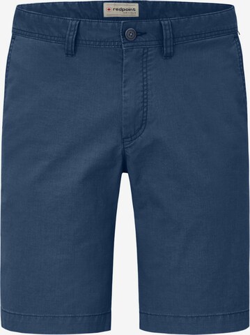 REDPOINT Slimfit Shorts in Blau: predná strana