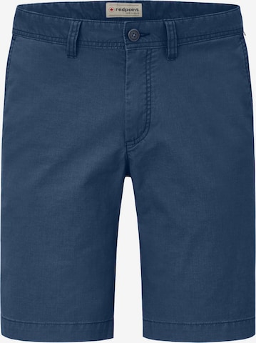 REDPOINT Slimfit Shorts in Blau: predná strana