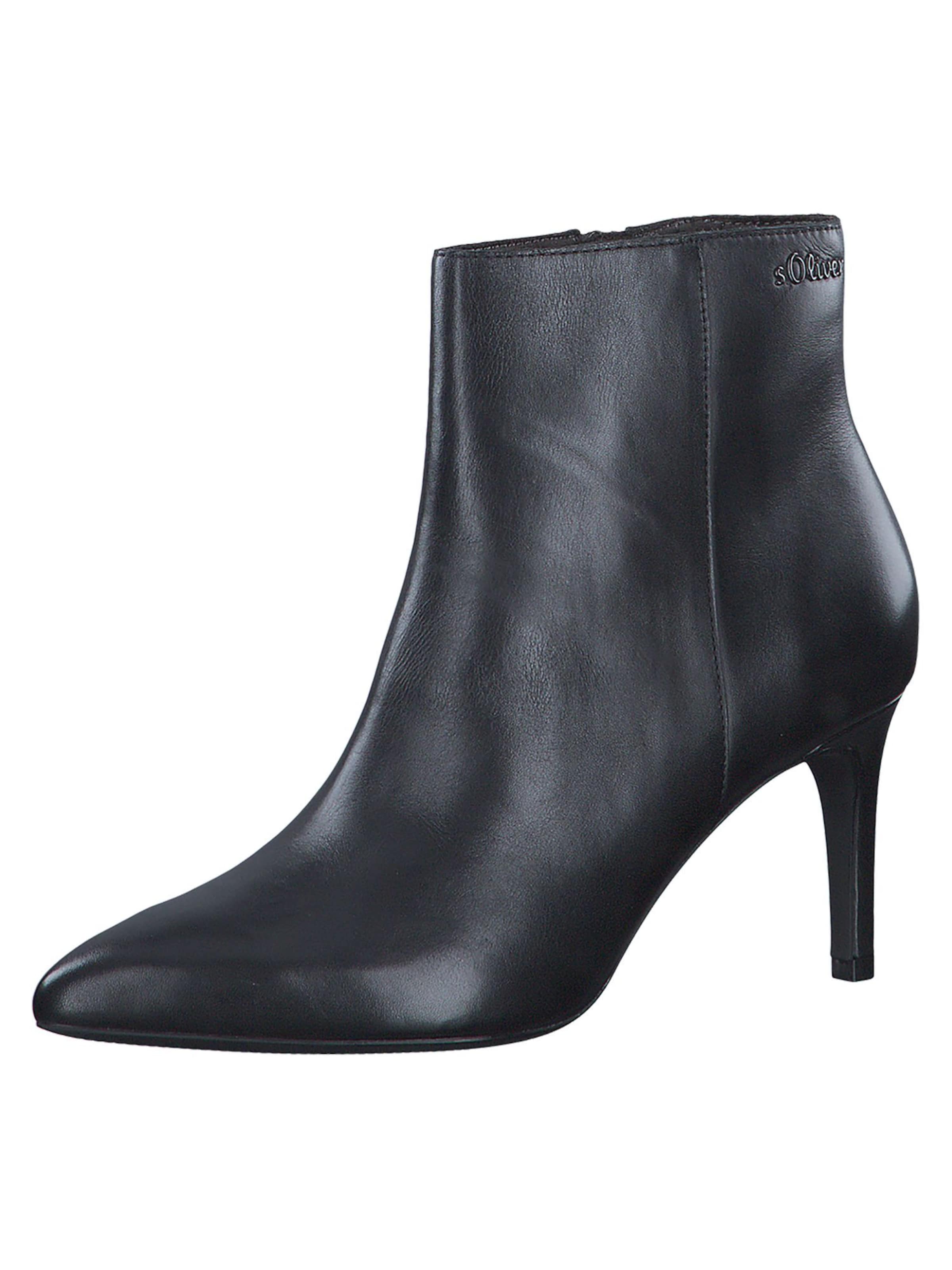 Bottines s.Oliver en noir : devant