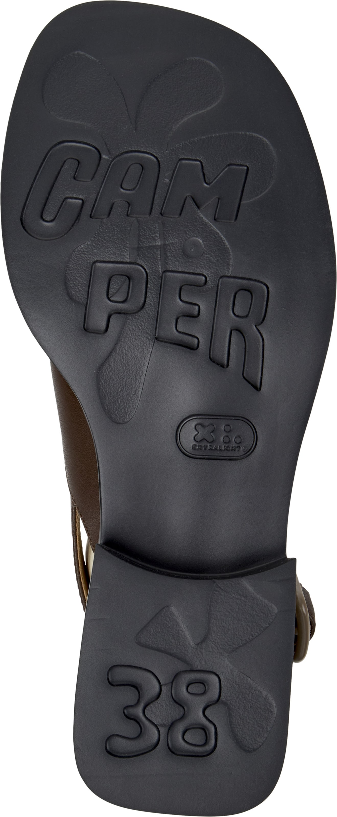 Sandalo con cinturino 'Dana' di CAMPER in marrone