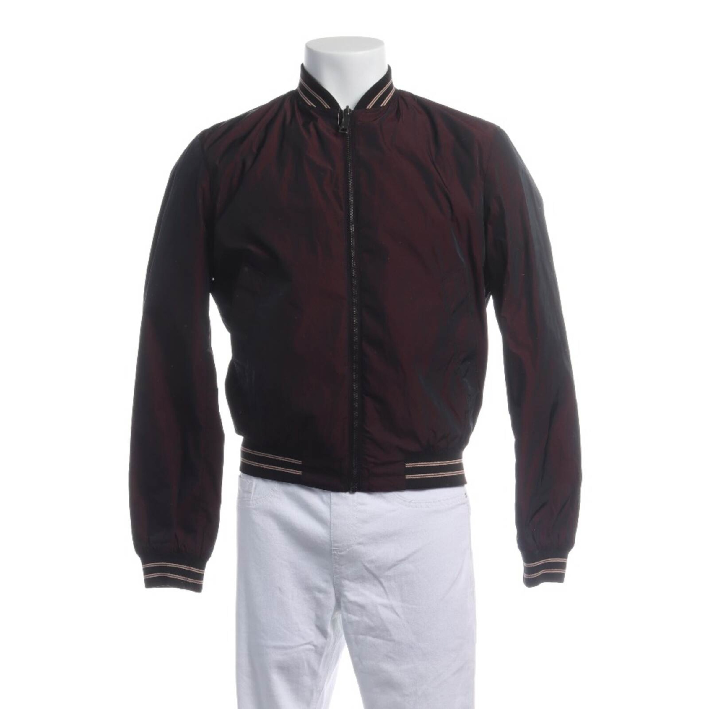 PRADA Jacket & Coat in S in Red: front