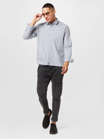 ESPRIT Regular fit Button Up Shirt in Blue