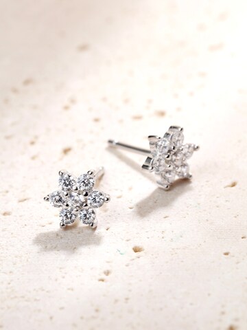 Hey Happiness Ohrringe 'Sunburst' in Silber