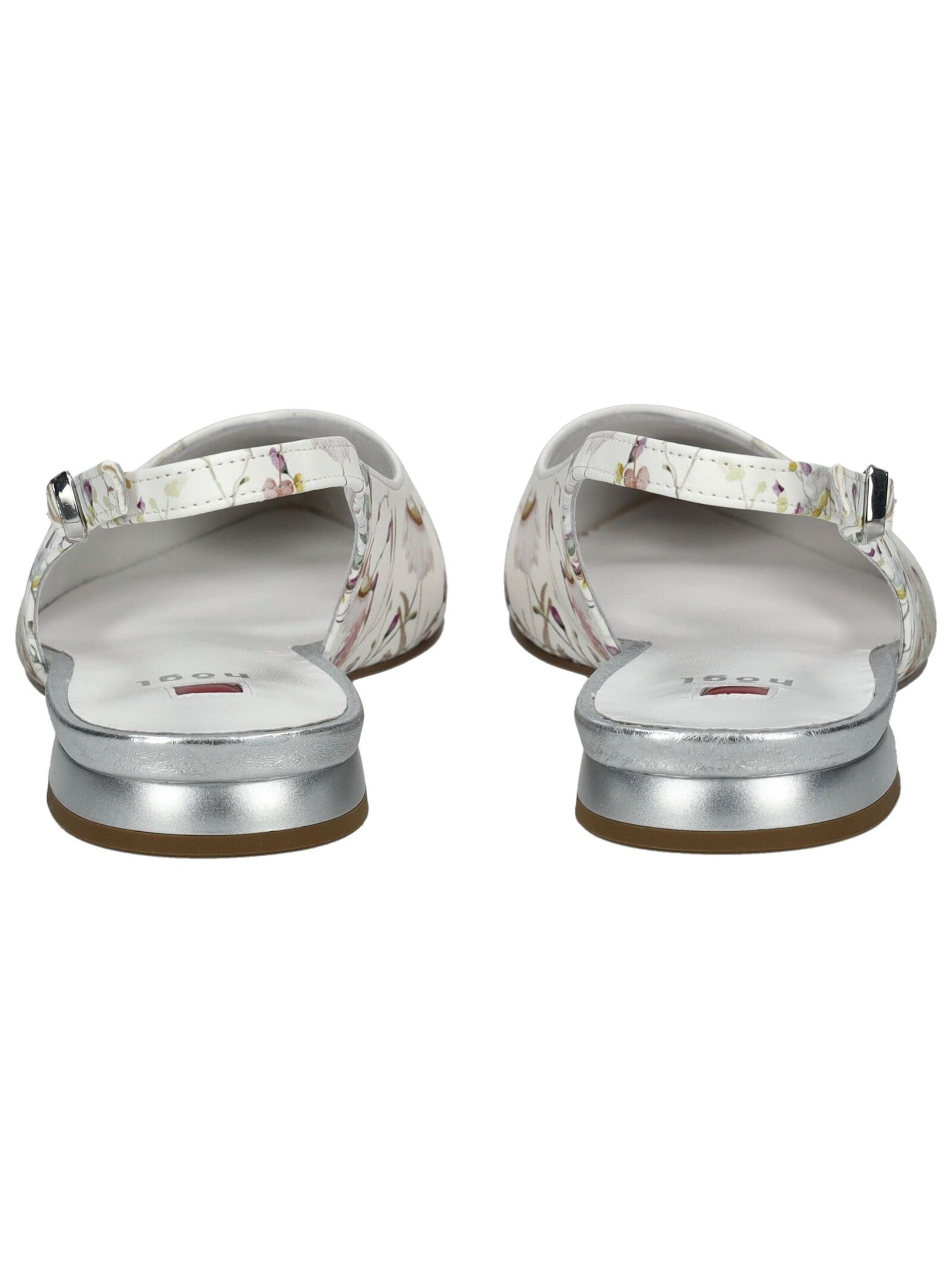 Décolleté sling di Högl in bianco