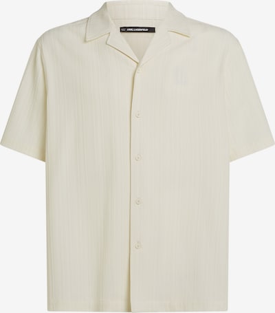 Karl Lagerfeld Chemise en L en crème, Vue avec produit