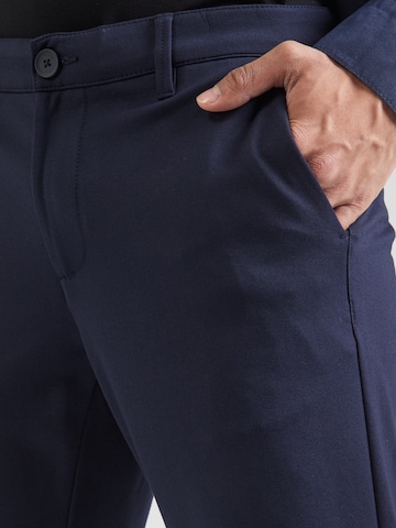 Slimfit Pantaloni chino 'Mark' di Only & Sons in blu