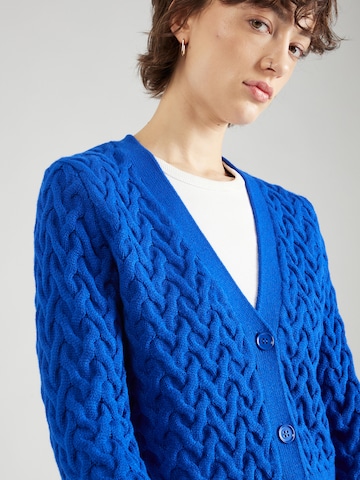 COMMA Плетена жилетка в синьо