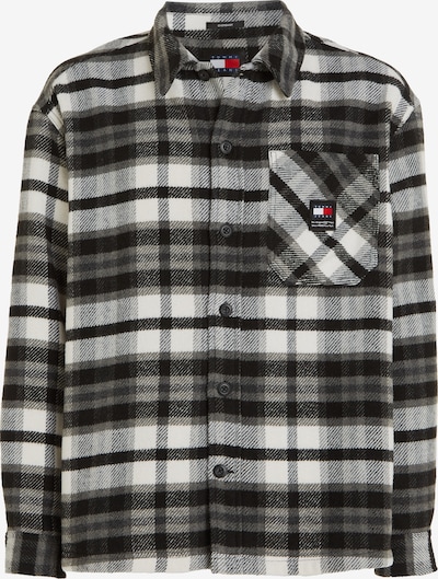 Tommy Jeans Prehodna jakna | siva / črna / bela barva, Prikaz izdelka