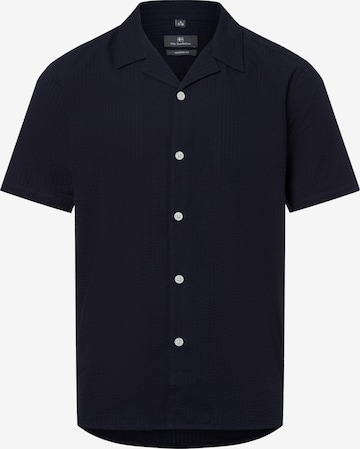 Nils Sundström Hemd in Blau: Vorderseite