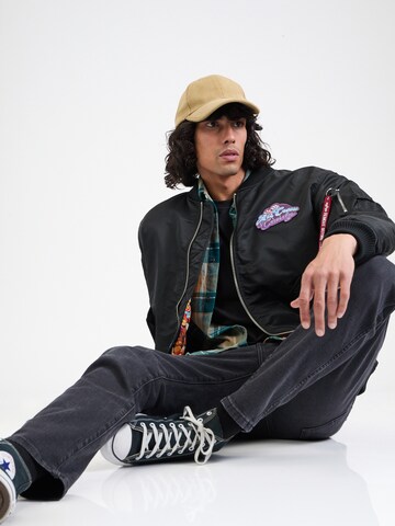 ALPHA INDUSTRIES Демисезонная куртка 'MA-1 Candy' в Черный