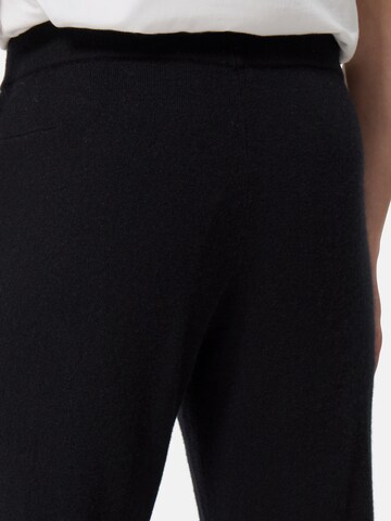 CASH-MERE.CH Slimfit Hose in Schwarz