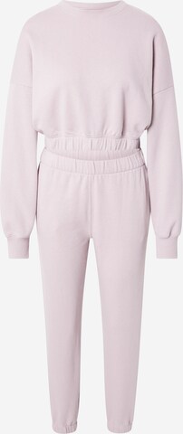 HOLLISTER Sweatsuit in Grey: front
