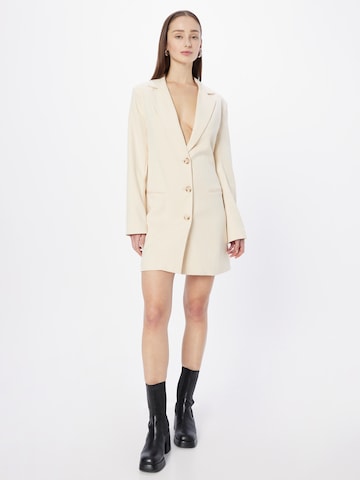 Nasty Gal - Vestido en beige: frente