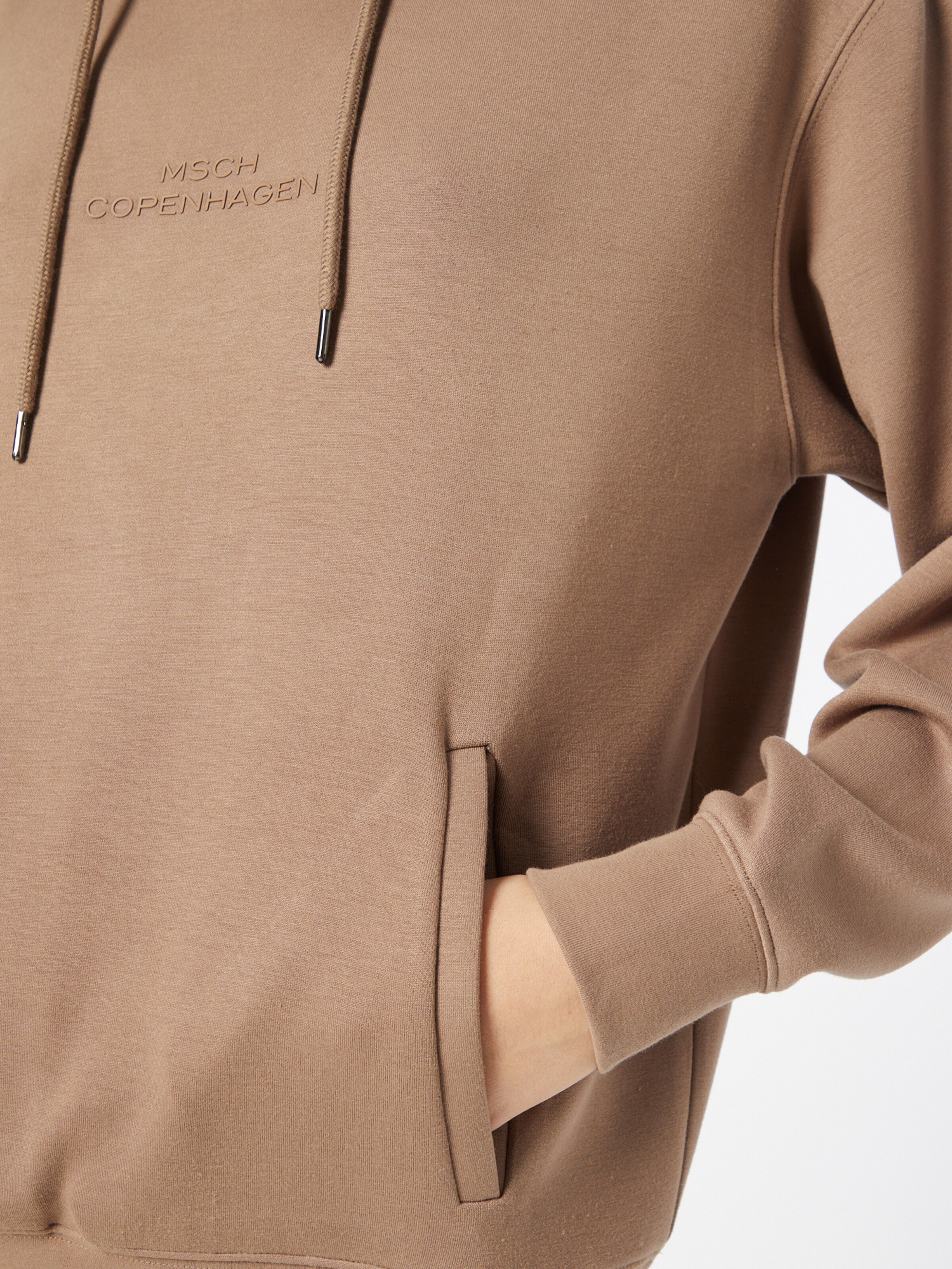 Frauen Sweat MOSS COPENHAGEN Sweatshirt in Hellbraun - QJ72422 Frauen Sweat MOSS COPENHAGEN Sweatshirt in Hellbraun - QJ72422