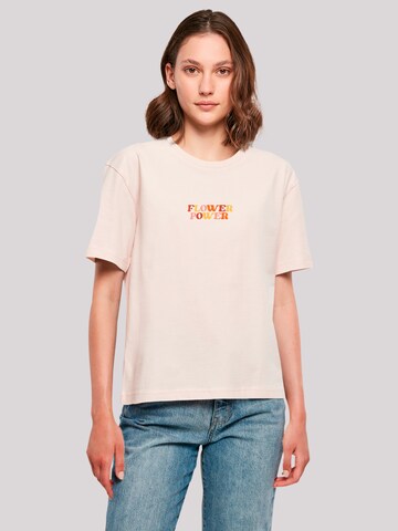 T-shirt oversize 'Die Biene Maja ' F4NT4STIC en rose : devant