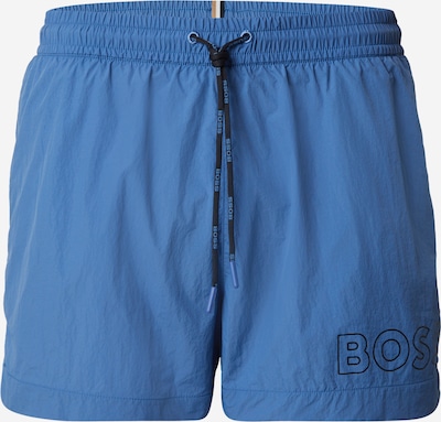 BOSS Uimashortsit 'Mooneye' värissä safiiri / musta, Tuotenäkymä
