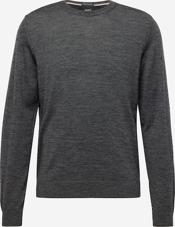 BOSS Black Sweater 'Leno-P' in Black: front