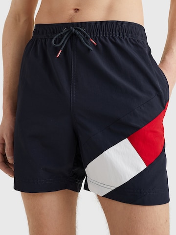 Tommy Hilfiger Underwear Board Shorts in Blue: front