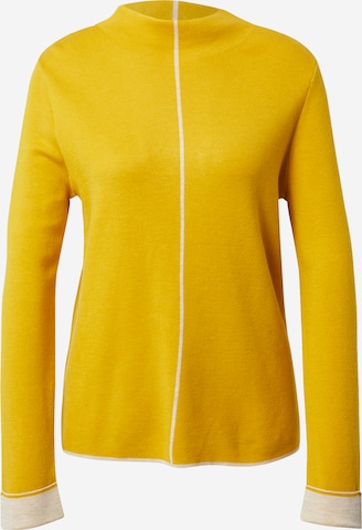 Pull-over TOM TAILOR en jaune : devant