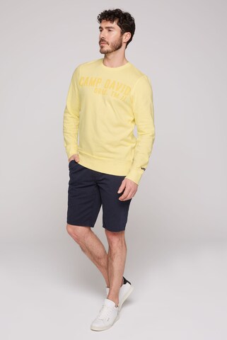 CAMP DAVID Sweatshirt in Yellow